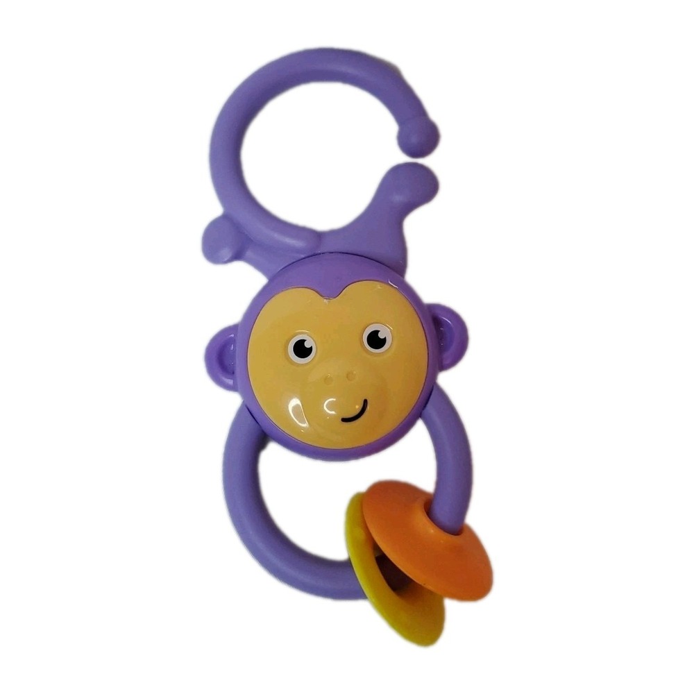 Fisher Price Kick Play Piano Activity Replacement Part Hanging Purple Monkey